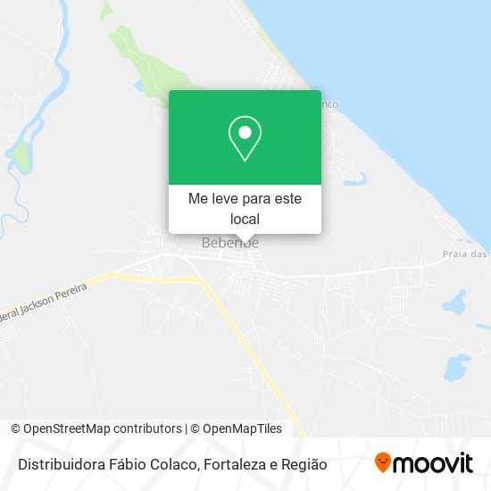 Distribuidora Fábio Colaco mapa