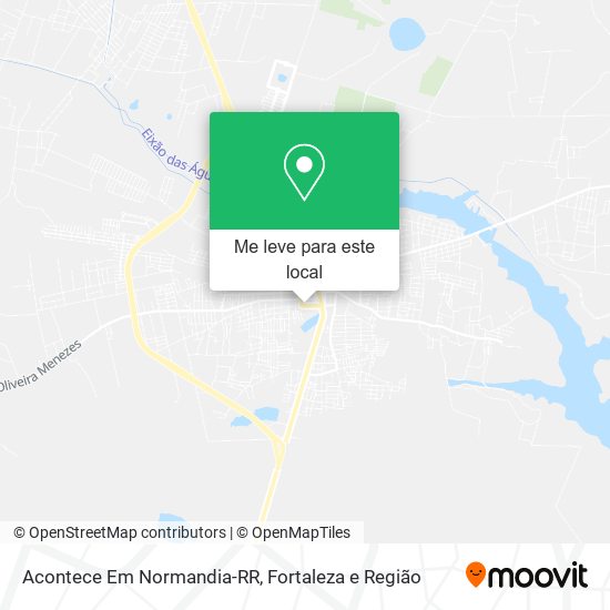 Acontece Em Normandia-RR mapa