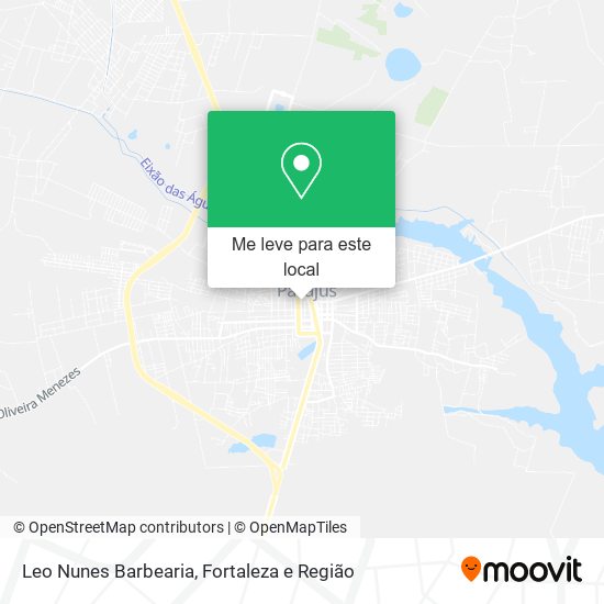 Leo Nunes Barbearia mapa