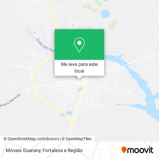 Móveis Guarany mapa