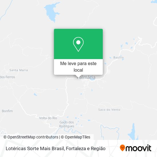 Lotéricas Sorte Mais Brasil mapa