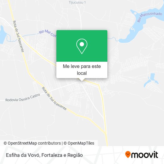 Esfiha da Vovó mapa