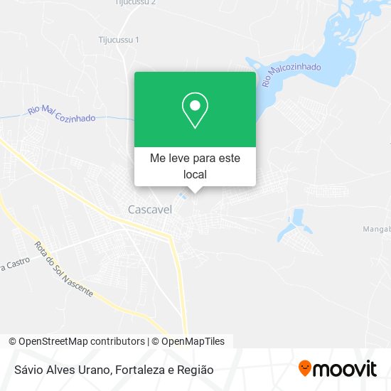 Sávio Alves Urano mapa