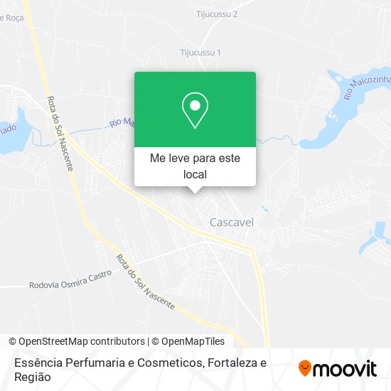 Essência Perfumaria e Cosmeticos mapa