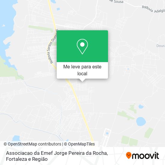 Associacao da Emef Jorge Pereira da Rocha mapa
