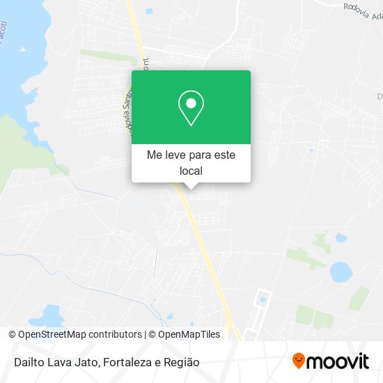Dailto Lava Jato mapa