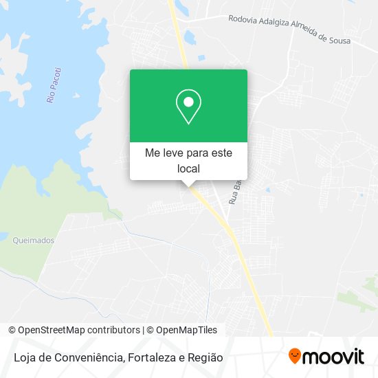 Loja de Conveniência mapa