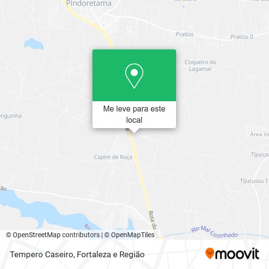 Tempero Caseiro mapa