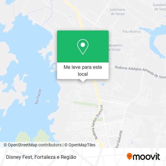 Disney Fest mapa