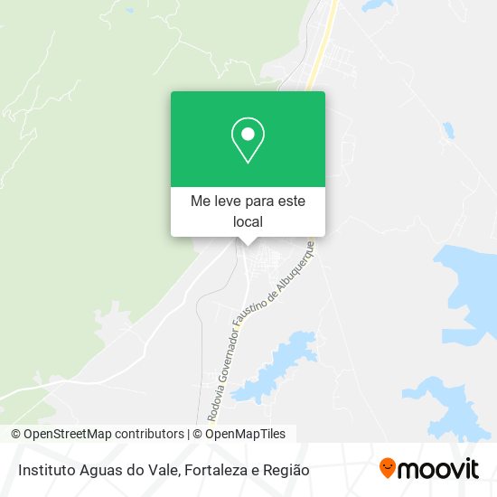 Instituto Aguas do Vale mapa