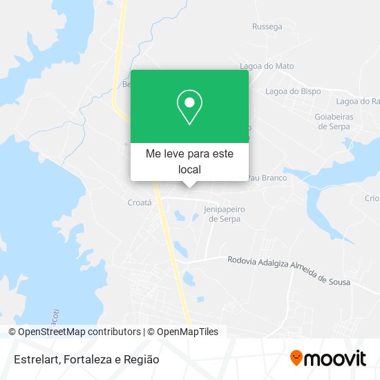 Estrelart mapa