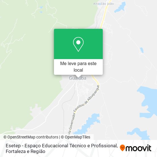 Esetep - Espaço Educacional Técnico e Profissional mapa