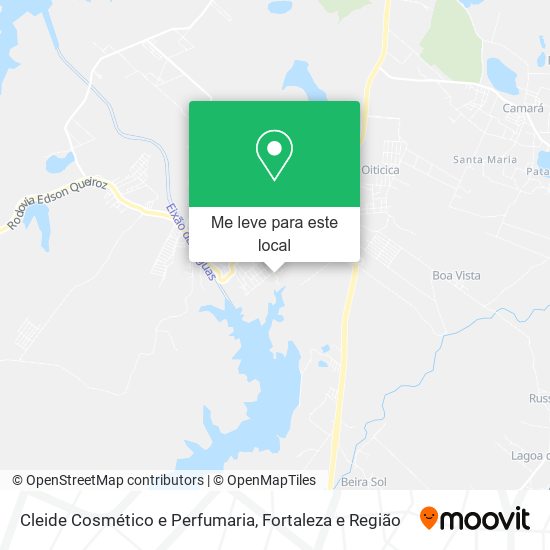 Cleide Cosmético e Perfumaria mapa