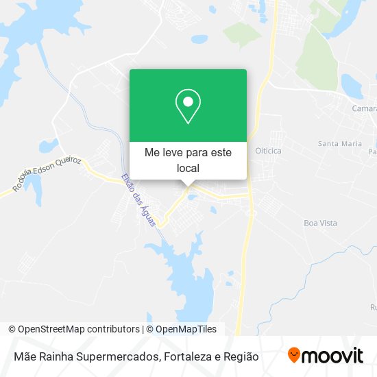 Mãe Rainha Supermercados mapa