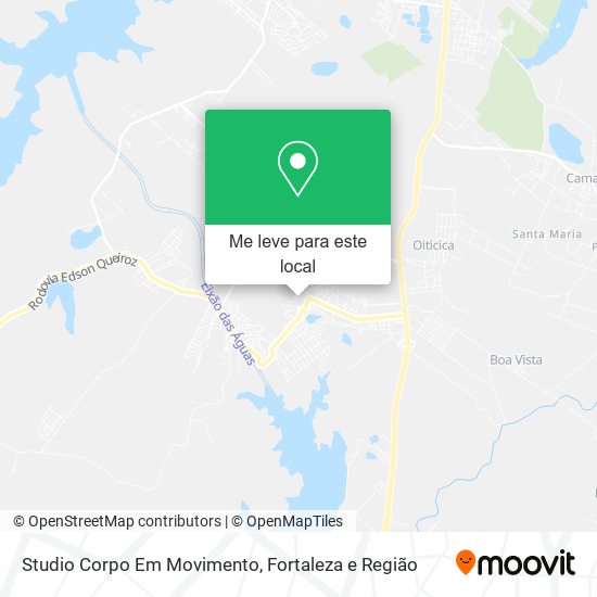 Studio Corpo Em Movimento mapa