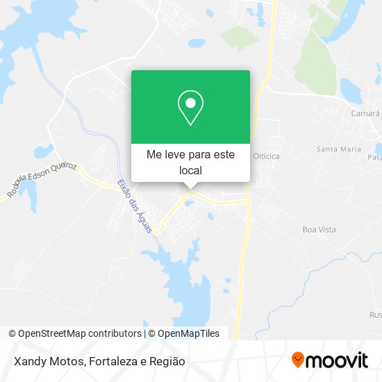 Xandy Motos mapa