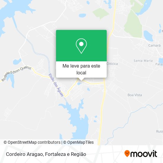 Cordeiro Aragao mapa
