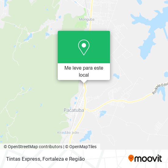 Tintas Express mapa