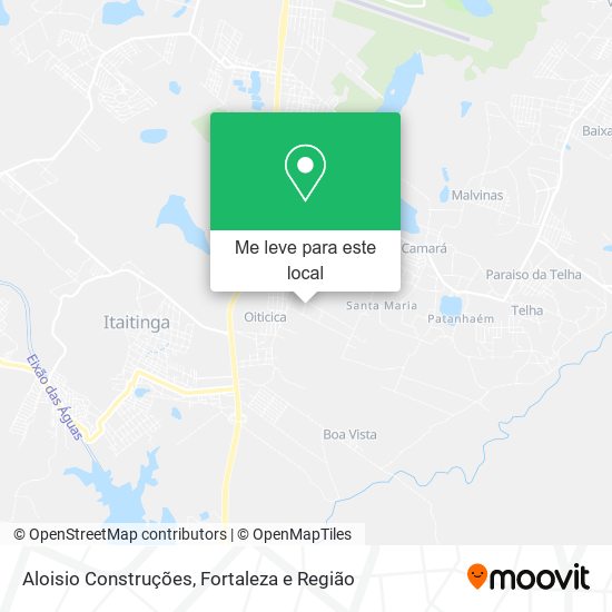 Aloisio Construções mapa