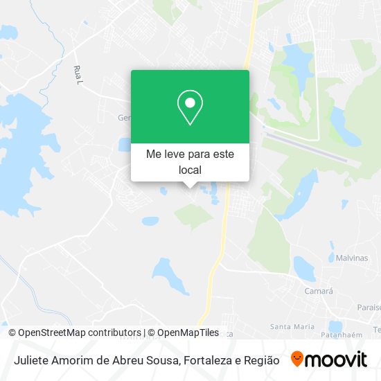 Juliete Amorim de Abreu Sousa mapa