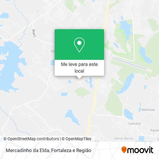 Mercadinho da Elda mapa