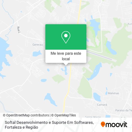 Softal Desenvolvimento e Suporte Em Softwares mapa