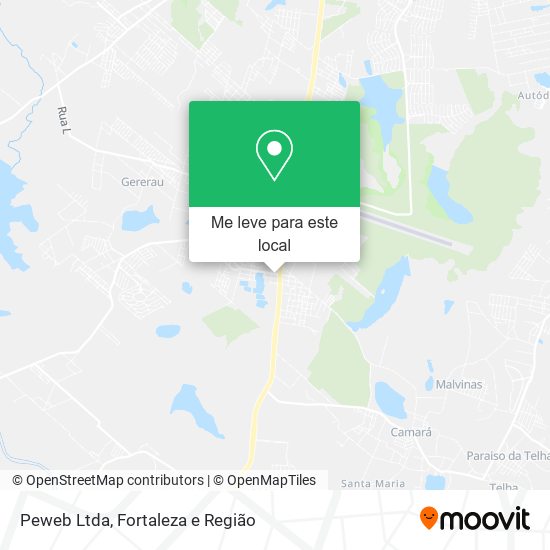 Peweb Ltda mapa
