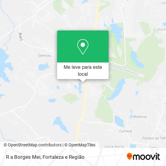 R a Borges Mei mapa