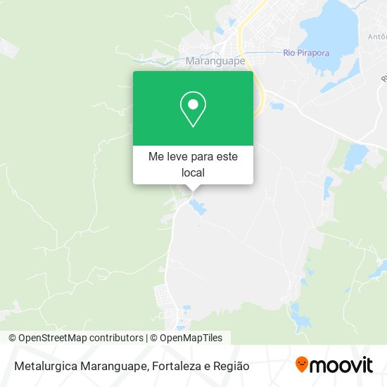 Metalurgica Maranguape mapa