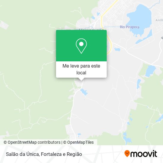 Salão da Única mapa