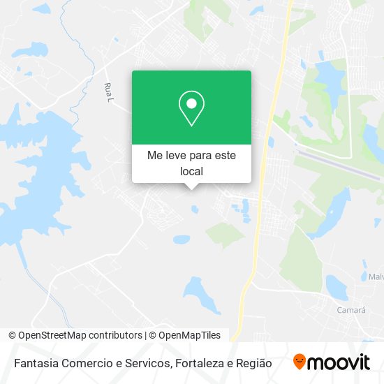 Fantasia Comercio e Servicos mapa