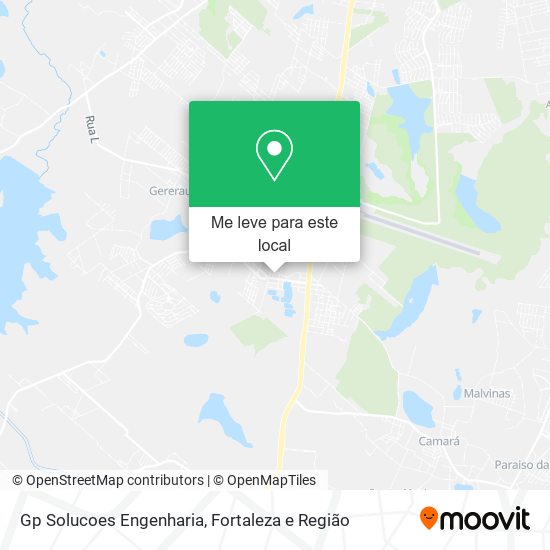 Gp Solucoes Engenharia mapa