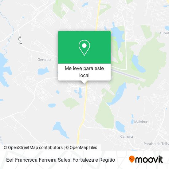 Eef Francisca Ferreira Sales mapa