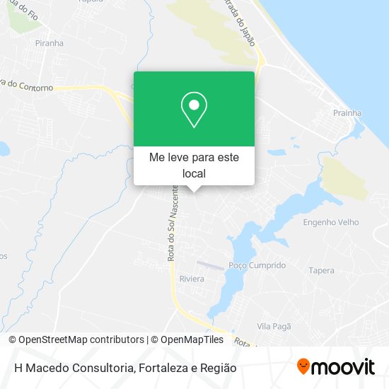 H Macedo Consultoria mapa