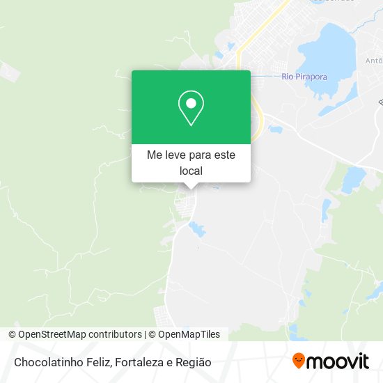 Chocolatinho Feliz mapa