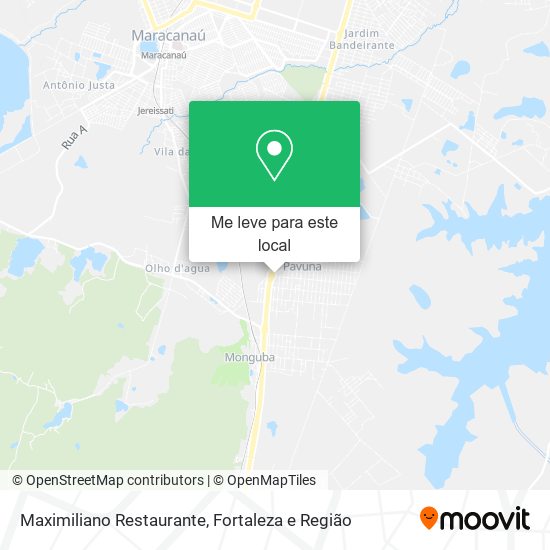 Maximiliano Restaurante mapa