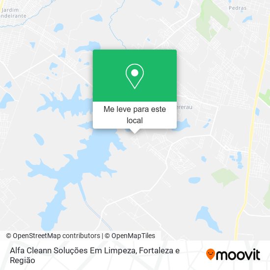 Alfa Cleann Soluções Em Limpeza mapa