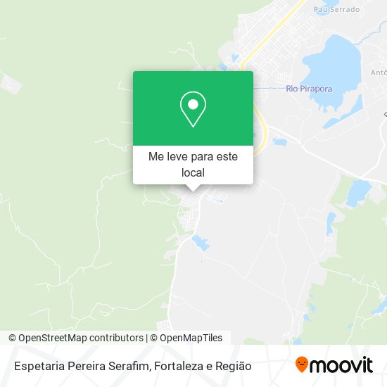 Espetaria Pereira Serafim mapa