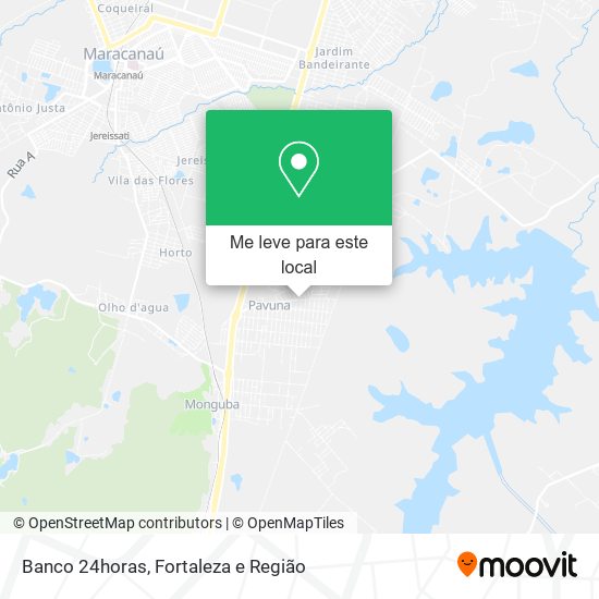 Banco 24horas mapa