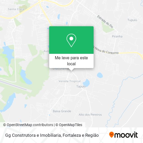 Gg Construtora e Imobiliaria mapa