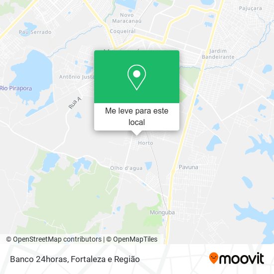 Banco 24horas mapa