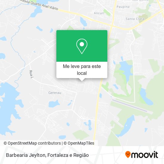 Barbearia Jeylton mapa