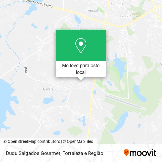 Dudu Salgados Gourmet mapa