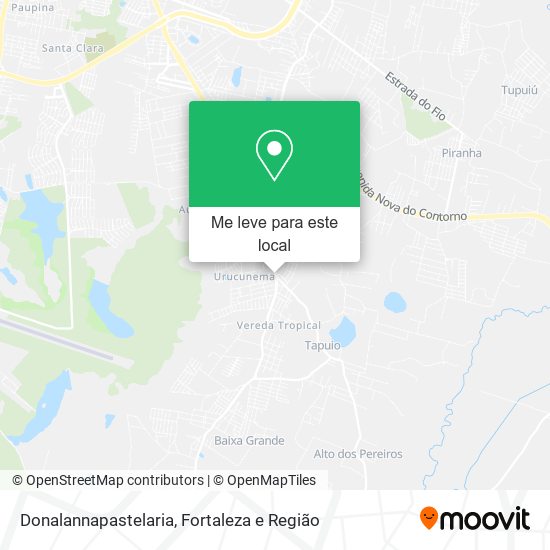 Donalannapastelaria mapa