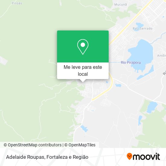 Adelaide Roupas mapa