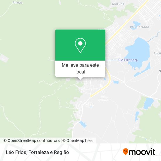 Léo Frios mapa