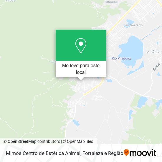 Mimos Centro de Estética Animal mapa