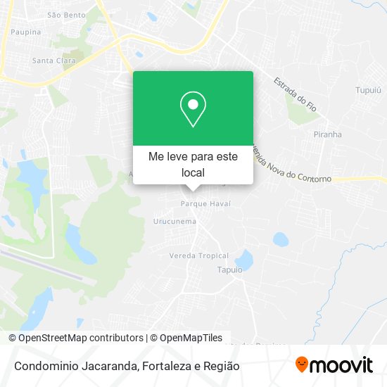 Condominio Jacaranda mapa