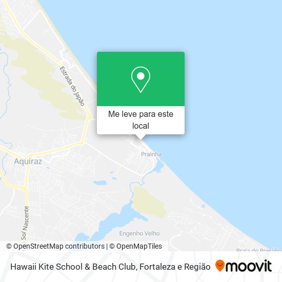 Hawaii Kite School & Beach Club mapa