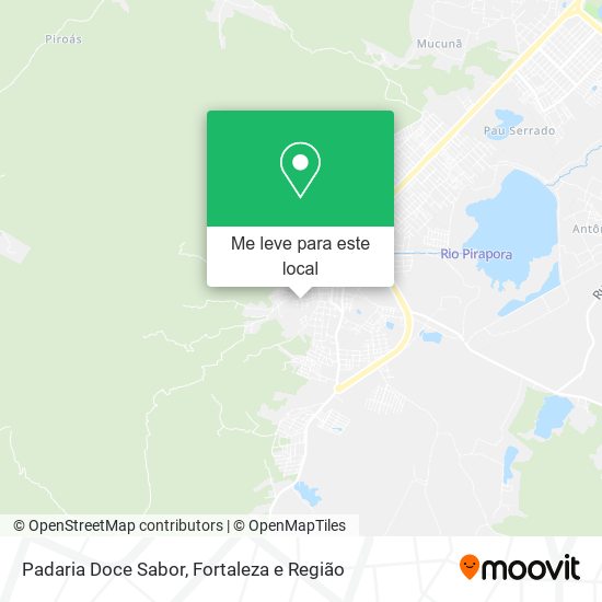 Padaria Doce Sabor mapa